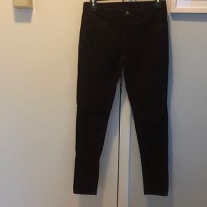 Burgundy corduroy pants